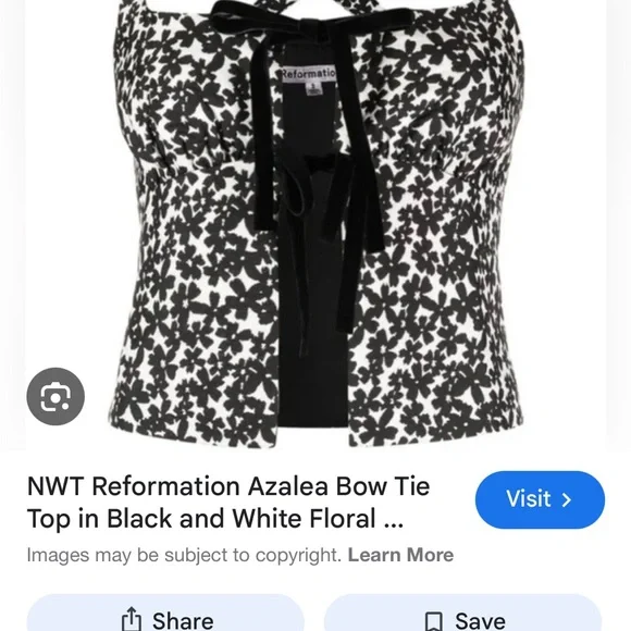 Reformation Azalea Top - Picture 2 of 5